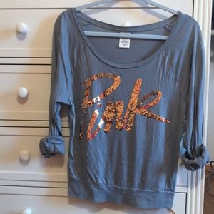 PINK victoria’s secret long sleeve tee